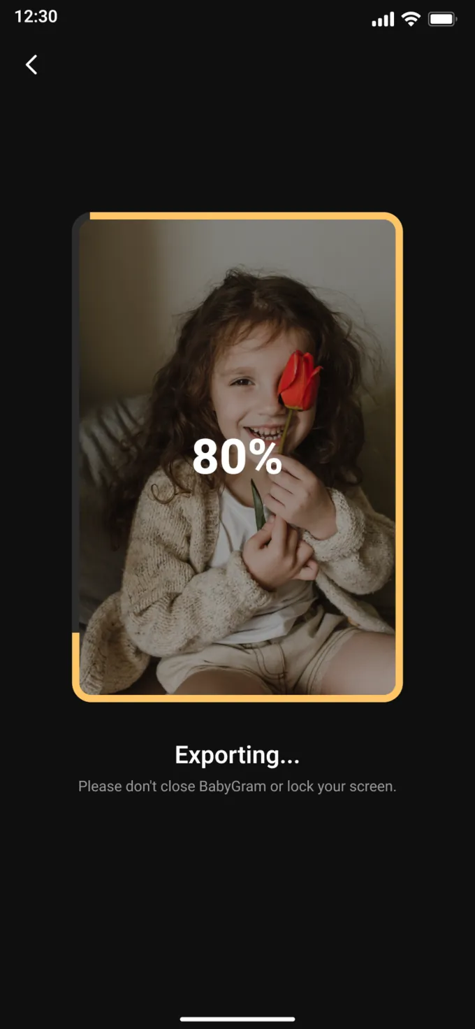 导出/加载中/80%